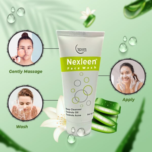 nexleen aloe-vera anti-acne facewash